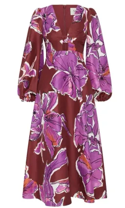Aje INFLORESCENCE MIDI DRESS Size 8 with pockets  for rent on The Volte - image 2