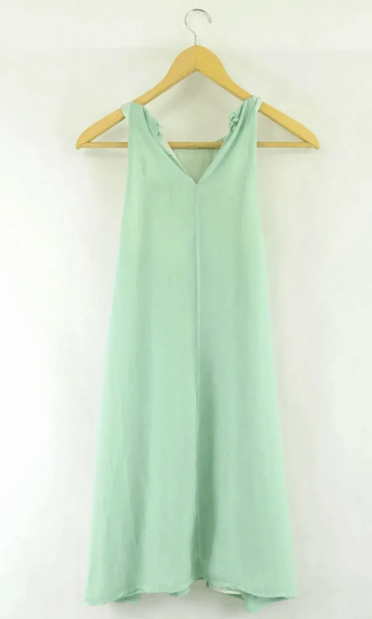 Pilgrim Mint Green Sleeveless Shift Dress – Size 8 - Image 2