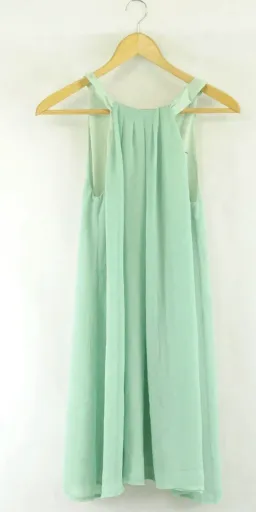 Pilgrim Mint Green Sleeveless Shift Dress – Size 8 for rent on The Volte - image 1