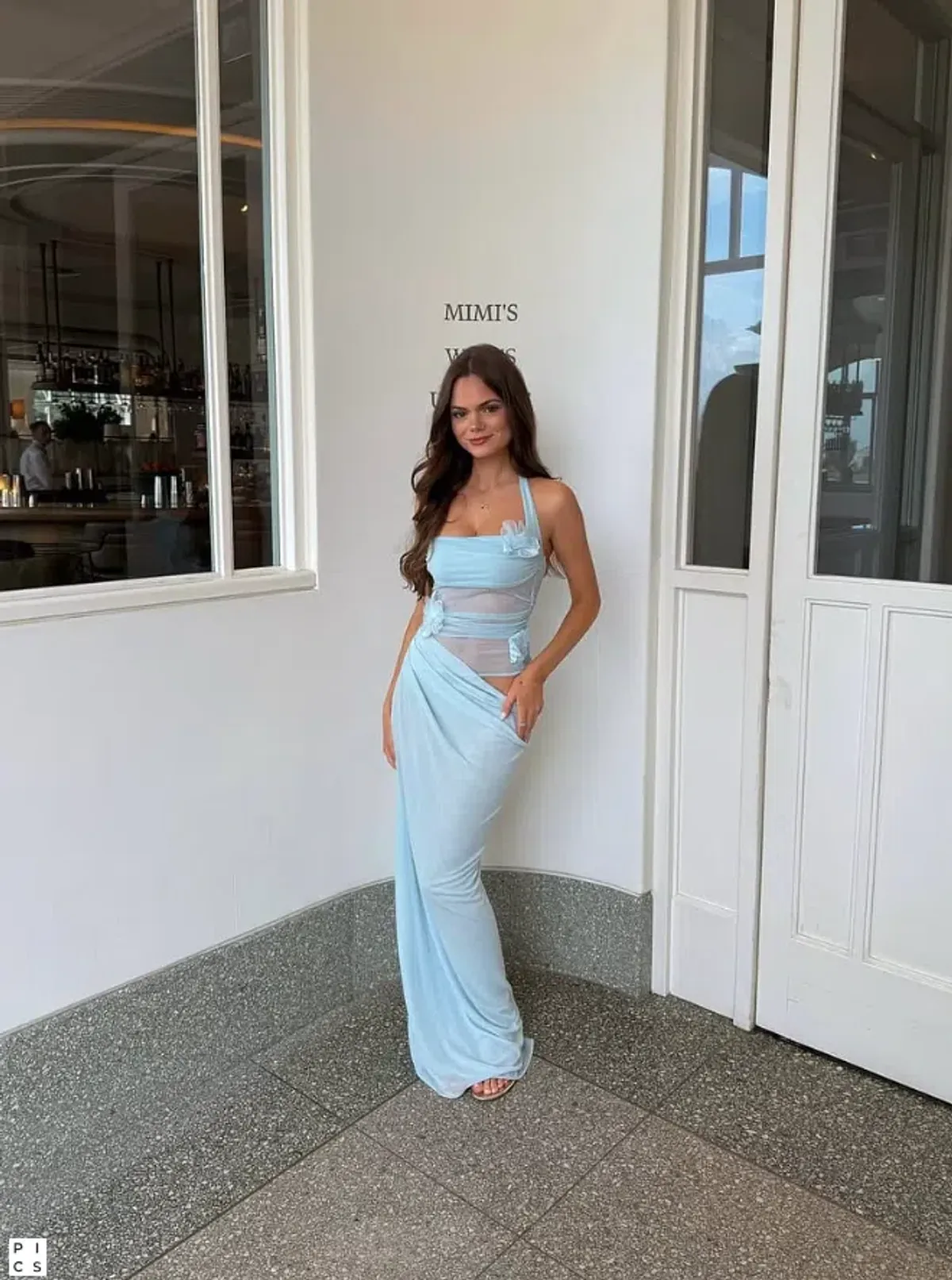 Benni Florence Maxi Dress In Fresh Mint Size 10 - Image 1