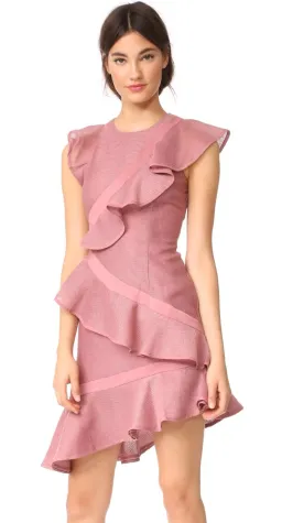 Keepsake Flashing Lights Mini Dress Pink Size 14 for rent on The Volte - image 2