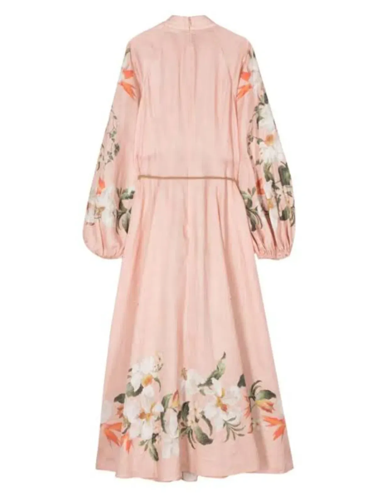 Zimmermann Lexi Billow Maxi Dress in Pink Size 2 AU 12 - Image 2