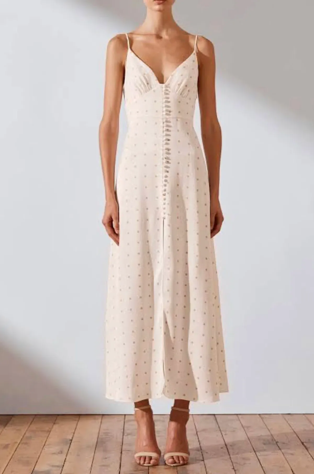 SHONA JOY HAZEL COCKTAIL MIDI DRESS - Image 1