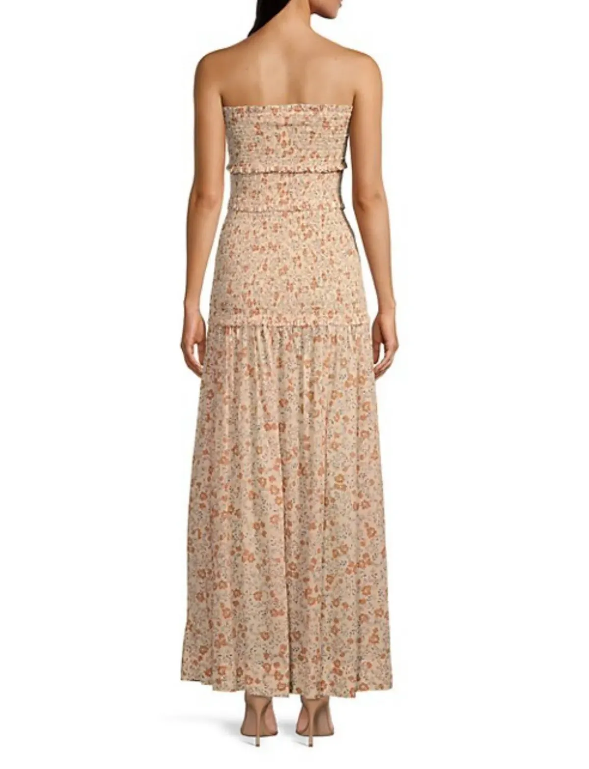 Вес & Bridge Janice Smocked Ruffle Maxi Dress - Image 4