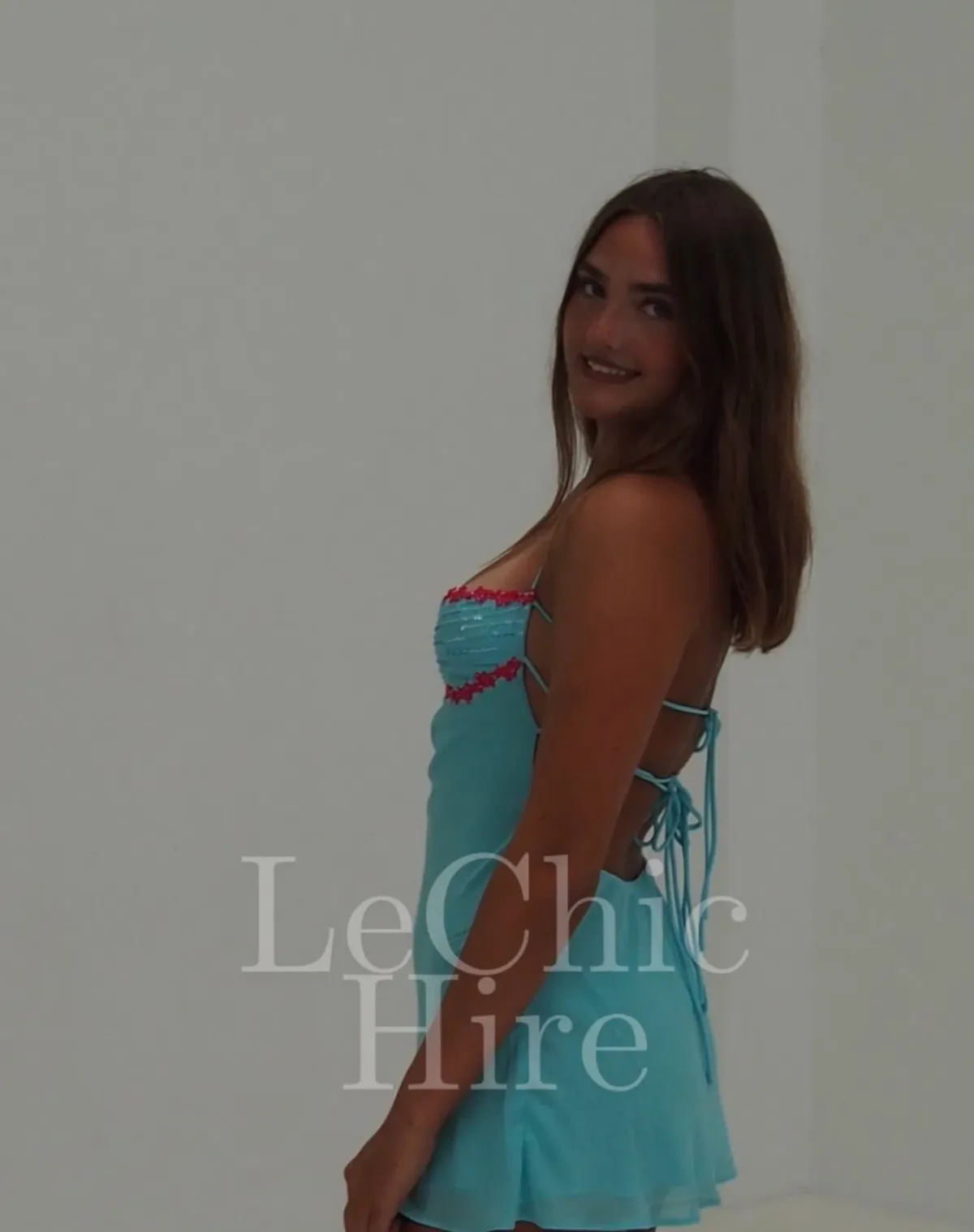 I AM DELILAH | DELILAH MINI DRESS | SAPPHIRE | SIZE S (AU 8) - Image 2