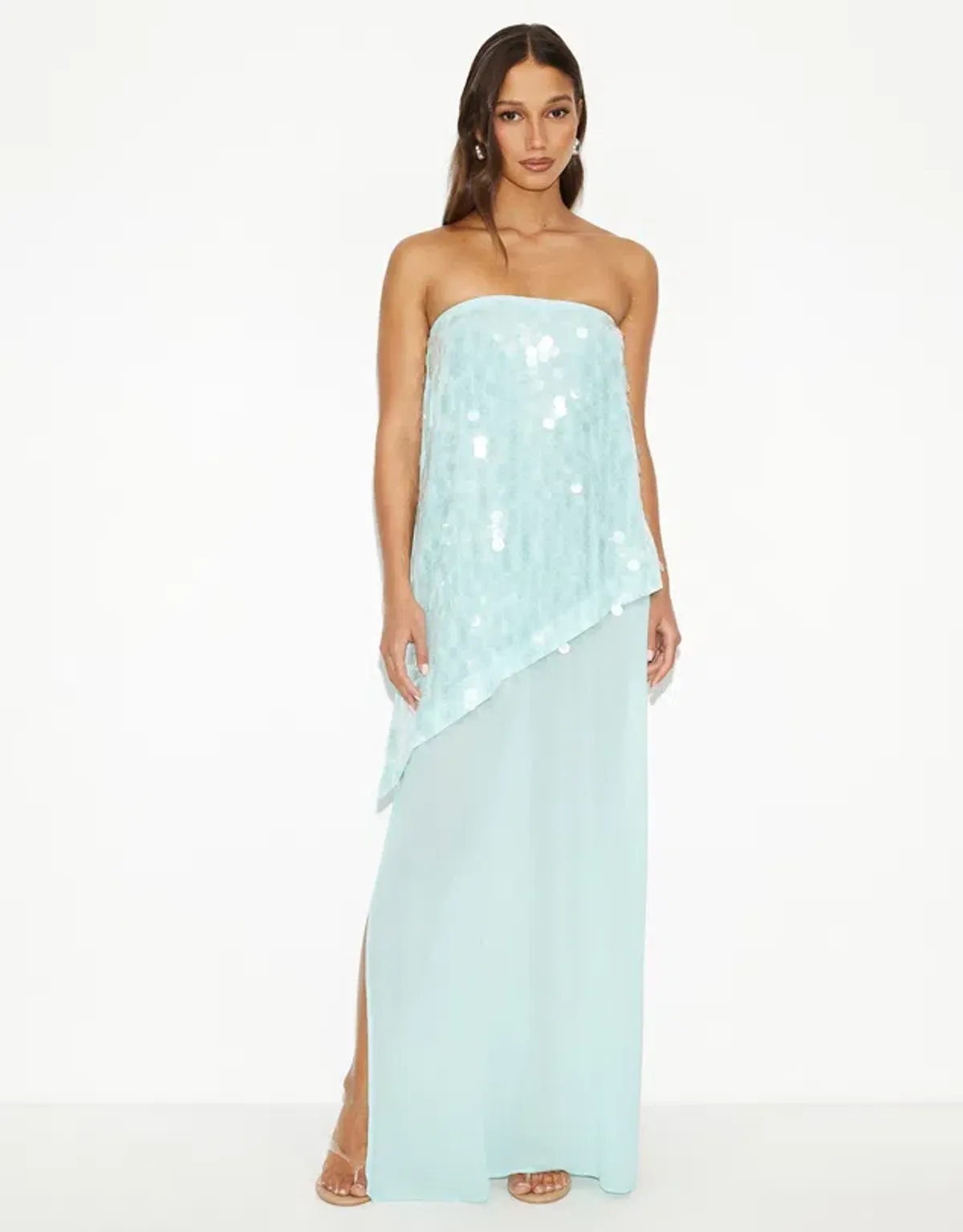 Razor Discoteca Sequin Maxi Dress - Image 1