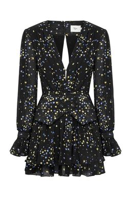 Aje Ainsley Dress Print Size 8 for rent on The Volte - image 3