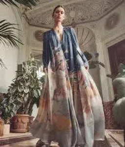 Luxurious Zimmermann Floor Length Silk - size 14 for rent on The Volte - image 2