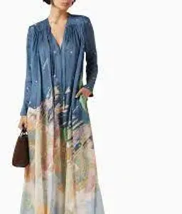 Luxurious Zimmermann Floor Length Silk - size 14 for rent on The Volte - image 3