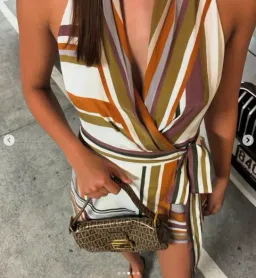 SIR The Label Caprera Wrap Halter Mini Size 2 / 10 AU for rent on The Volte - image 5