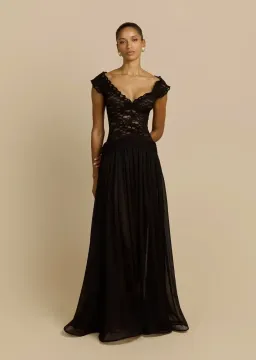 ARCINA ORI ARABELLA DRESS BLACK for rent on The Volte - image 2