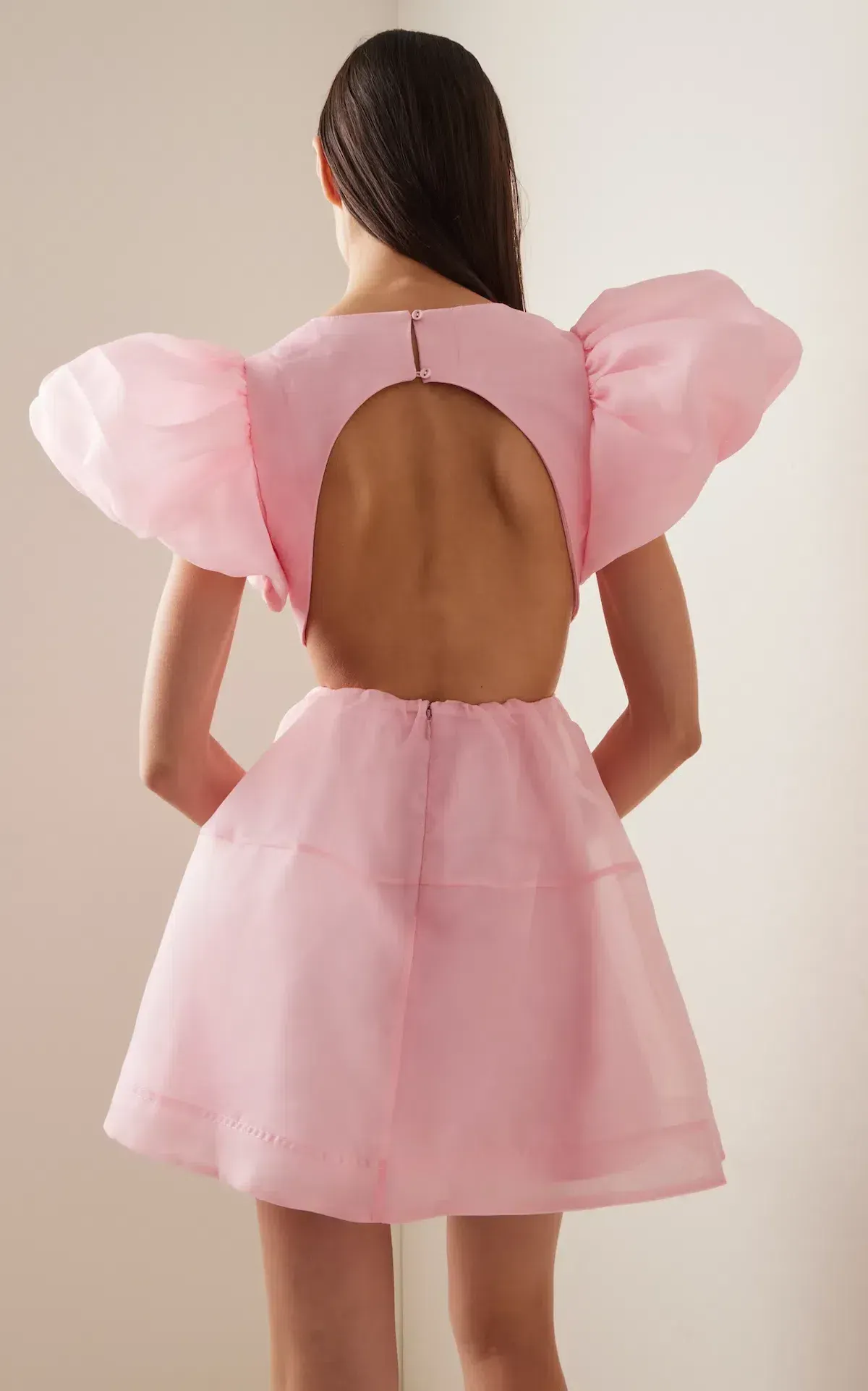 Aje Simplicity Cut Out Mini Dress, Size 6 - Image 2