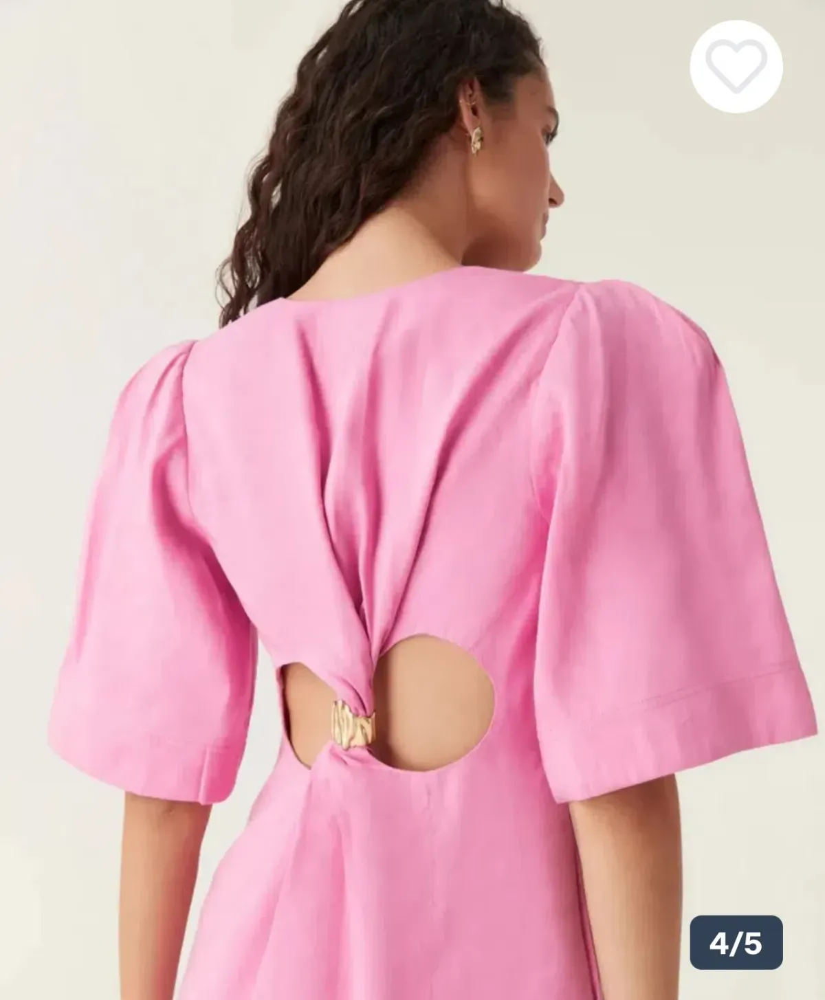 Aje Hunter Twisted Mini Dress - Image 1