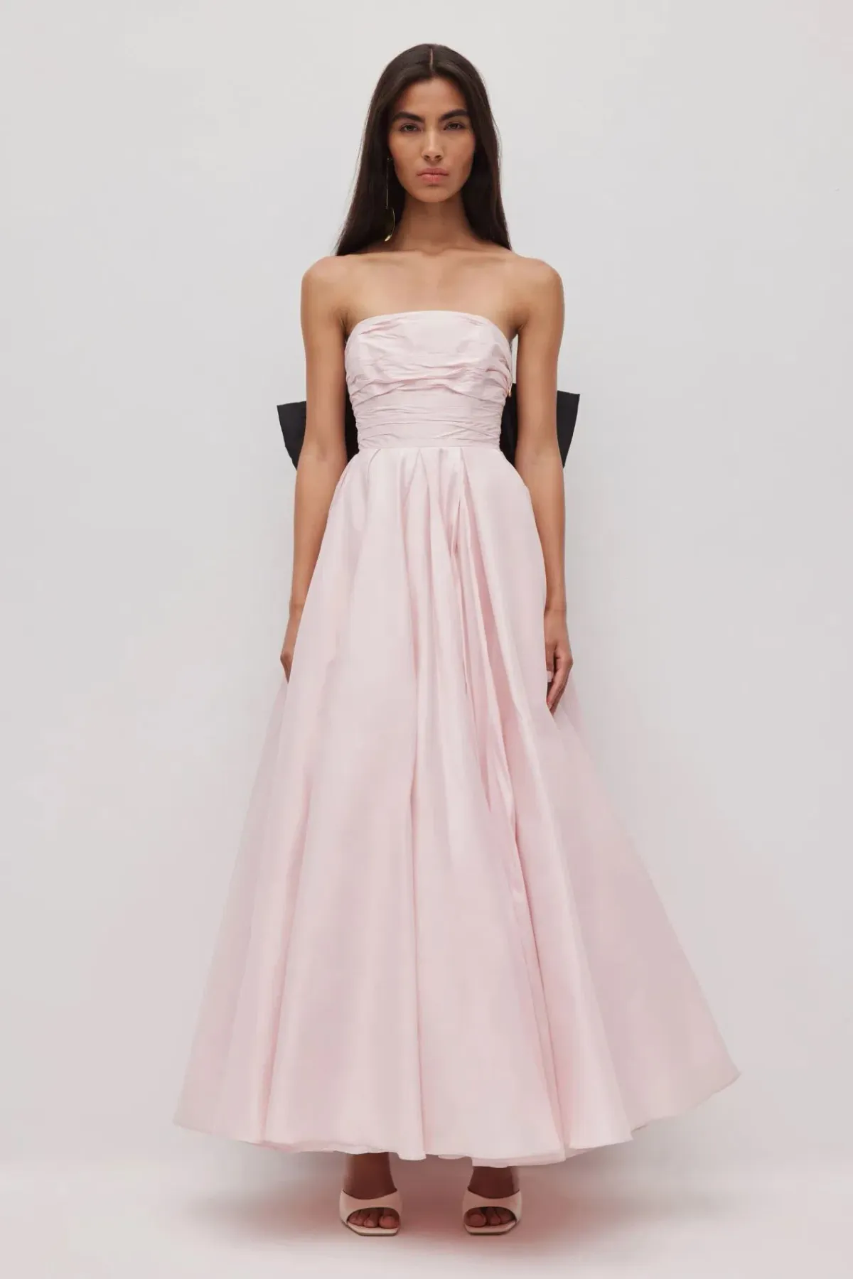 Aje Thea Gown in Pink Tint Black Size 8 - Image 2
