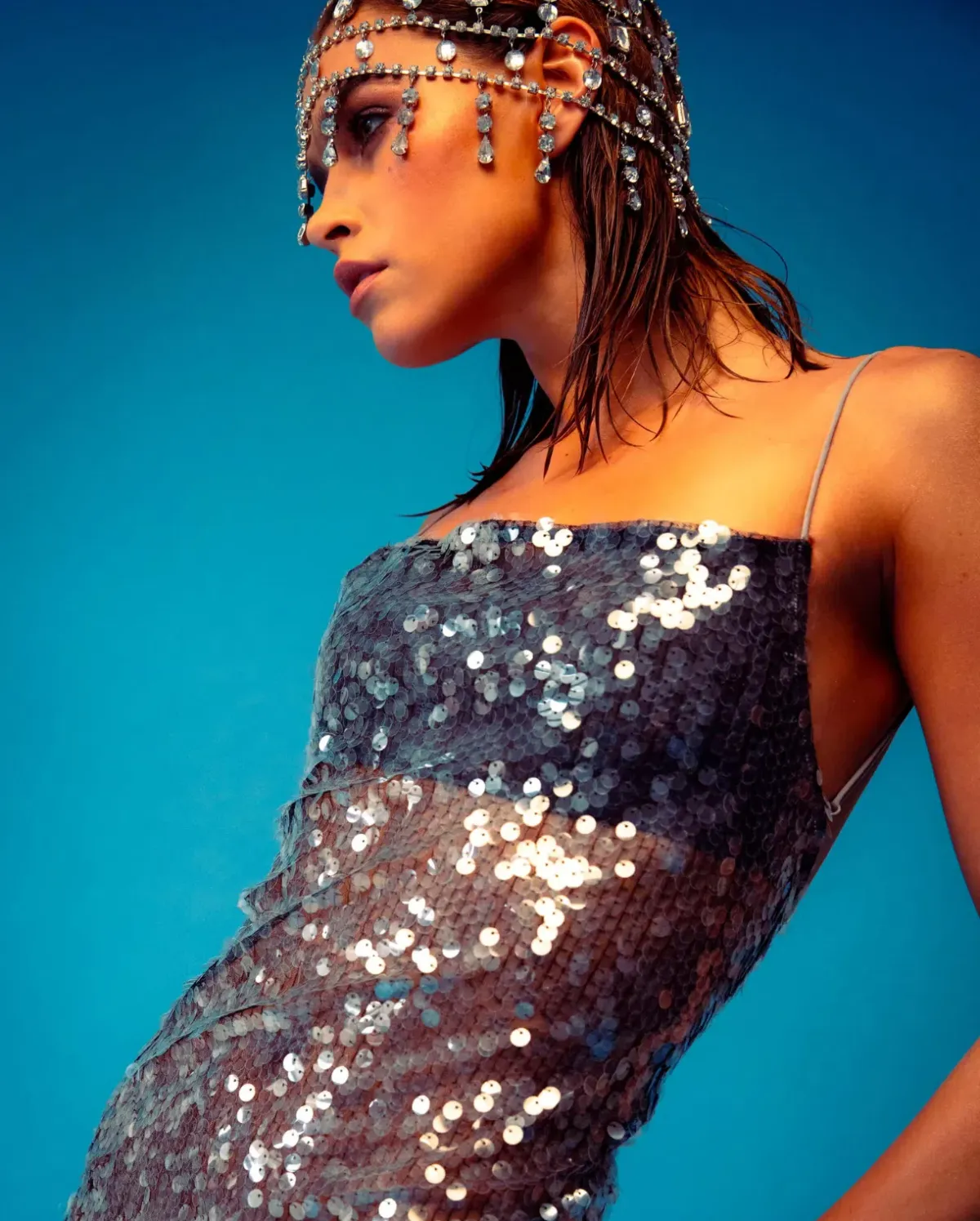 Mercury Dress Silver - Image 1