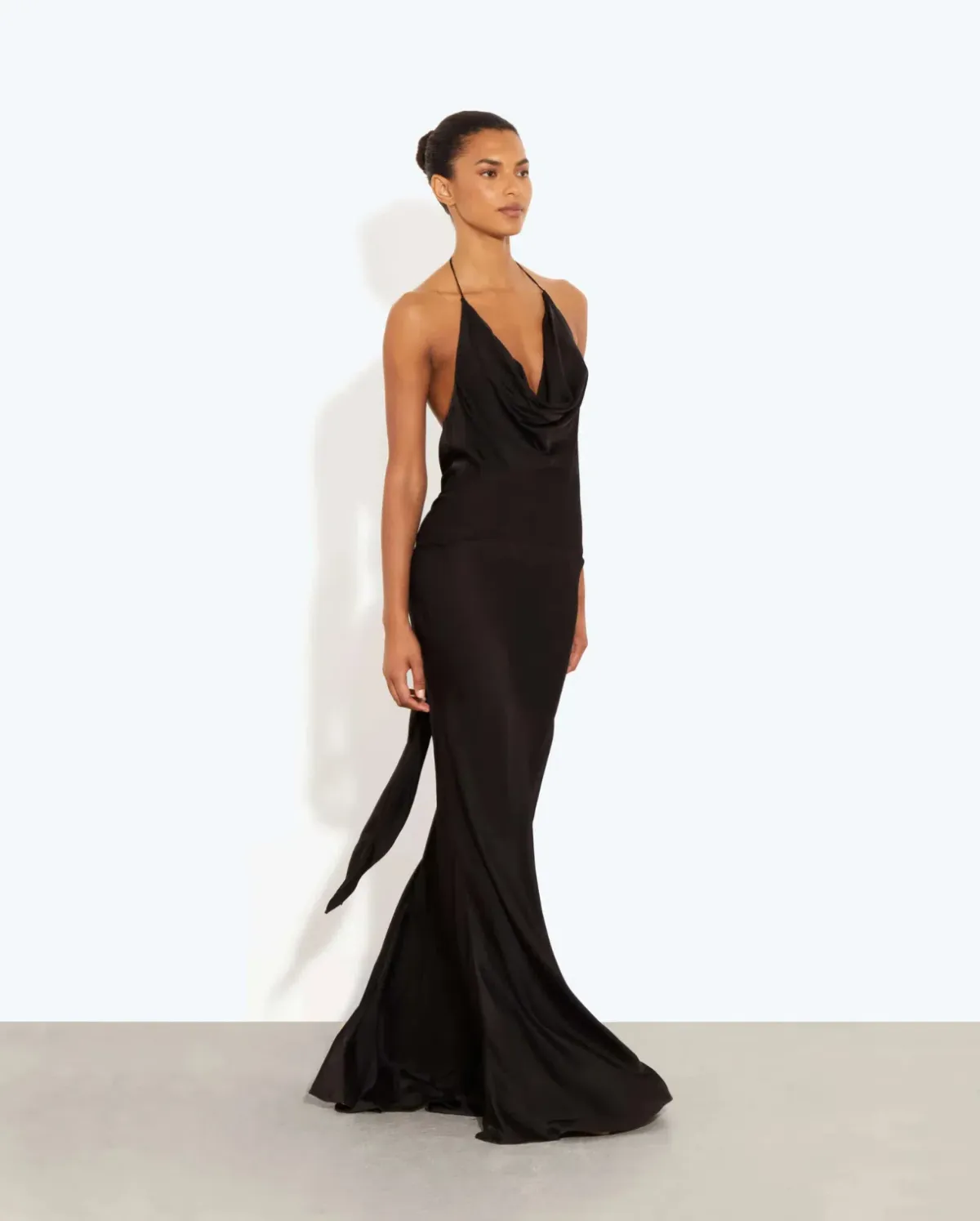 Orchid Dress BlackOrchid Dress Black - Image 2