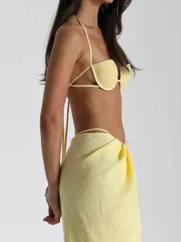 Natalie Rolt Set - Lemon Belle Skirt and Hazel Crop for rent on The Volte - image 2