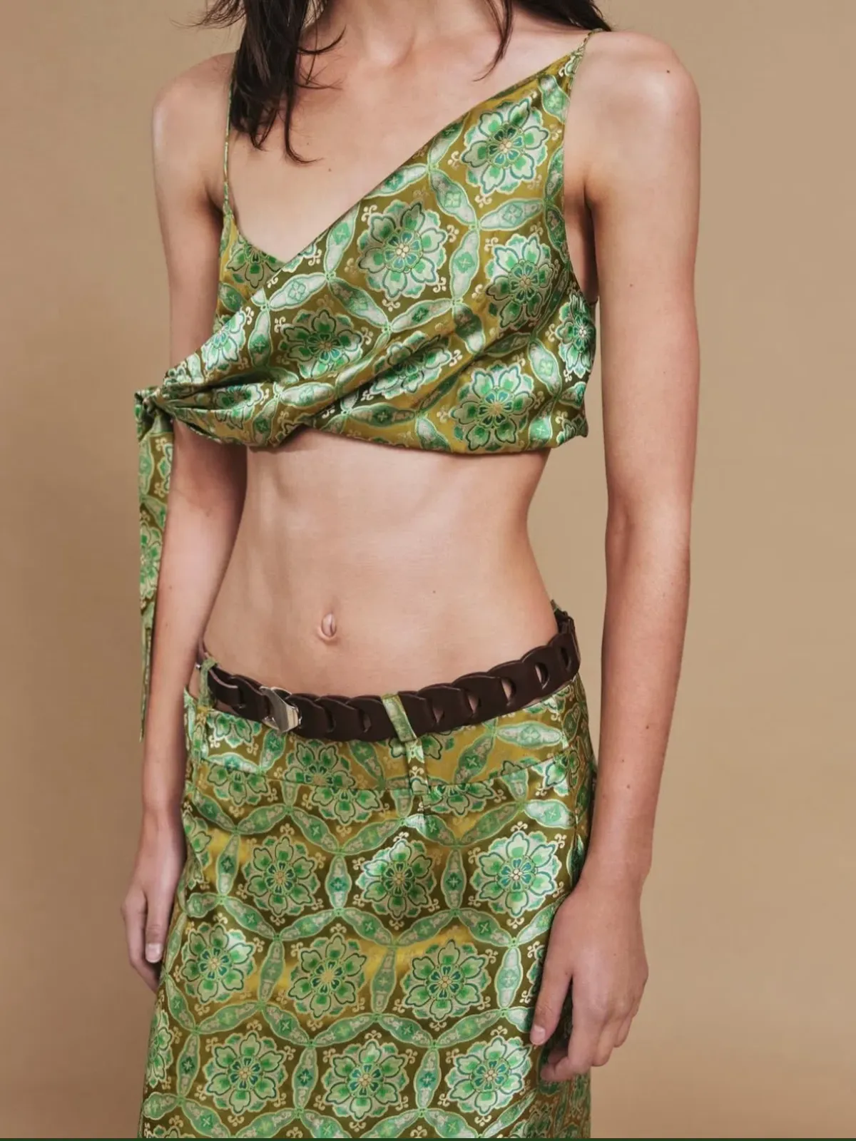 Christoper Esber Palmira Handkerchief Tie Top size 8 - Image 1