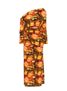 Acler Burford Midi Dress Print Size 8 for rent on The Volte - image 6