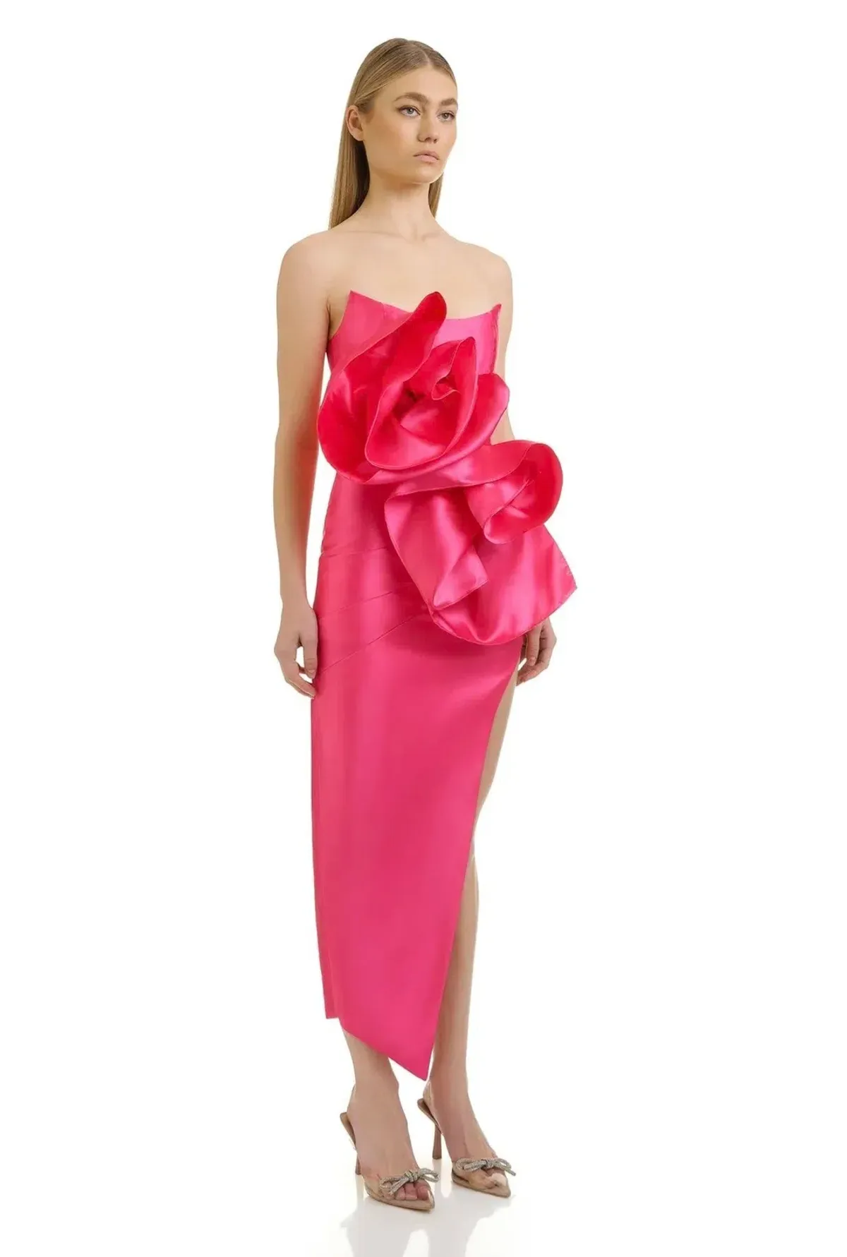 Eliya The Label Indira Dress Pink XS AU6 - Image 2