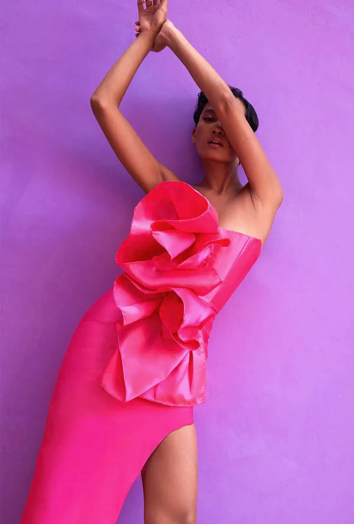 Eliya The Label Indira Dress Pink XS AU6 - Image 6