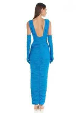 Eliya The Label Anna Dress Blue Size L/12 for rent on The Volte - image 3