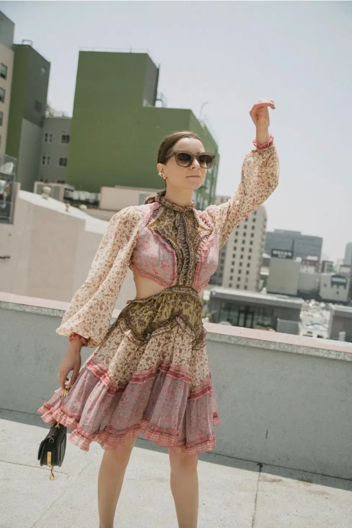 ZIMMERMANN Juniper Cut Out Floating Dress Spliced 3/AU14 - Image 8