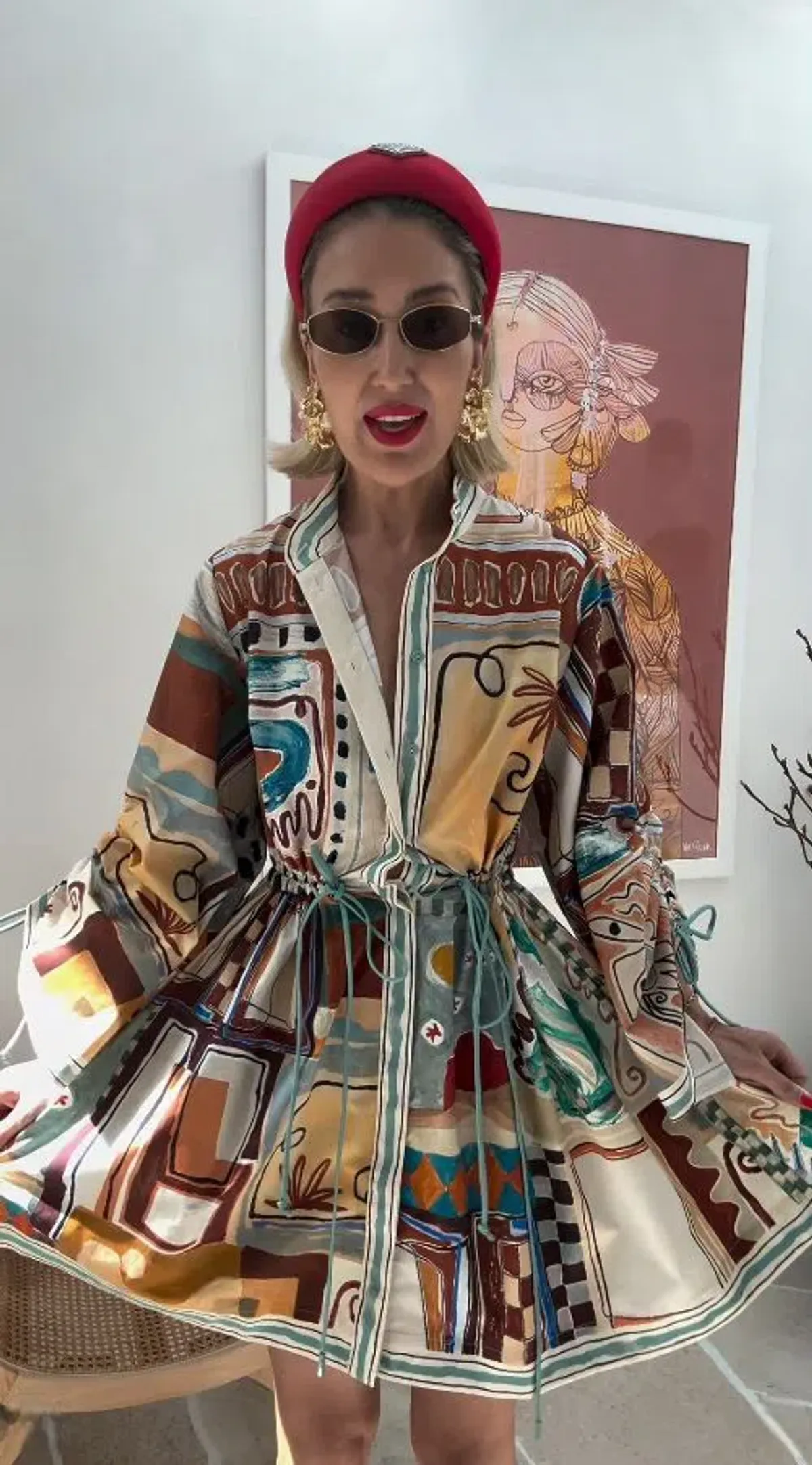 Alemais Michelle Mini Dress Size 8 - Image 5