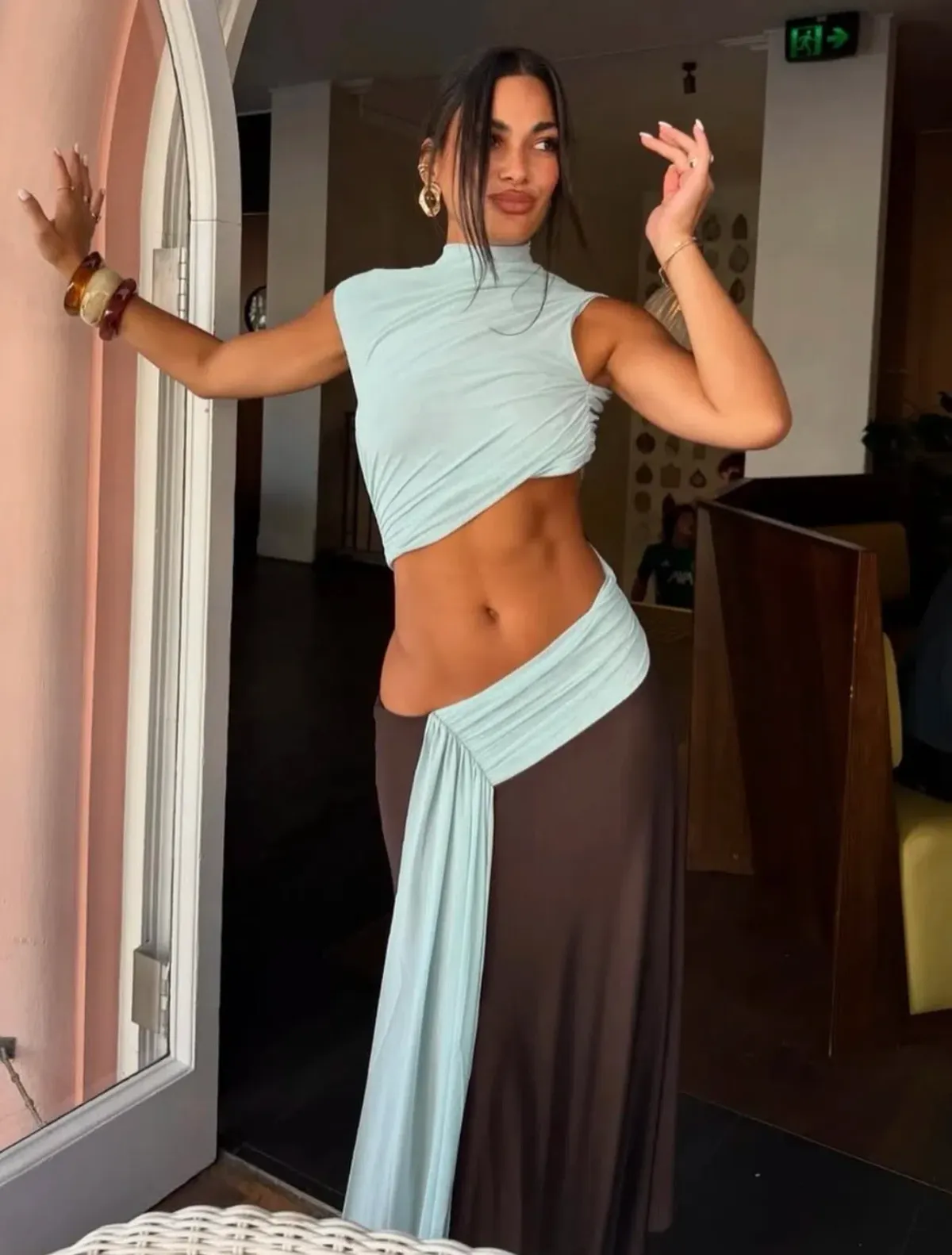 Bec and bridge conni asym midi size S - Image 1