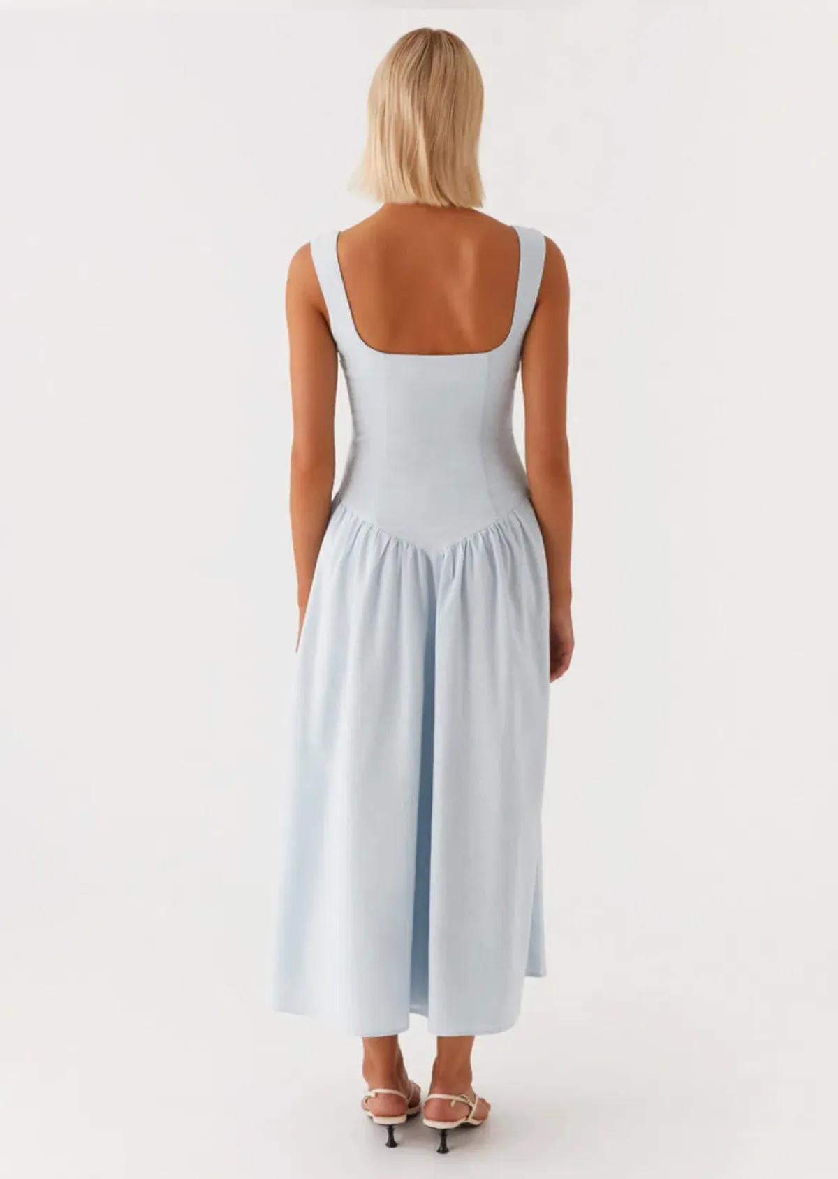 Peppermayo Exclusive - Suzie Midi Dress - Blue - Image 2