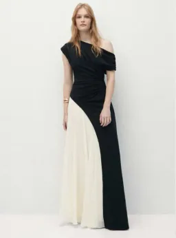 Sheike Celine Maxi Dress Black Contrast Size 18 for rent on The Volte - image 1