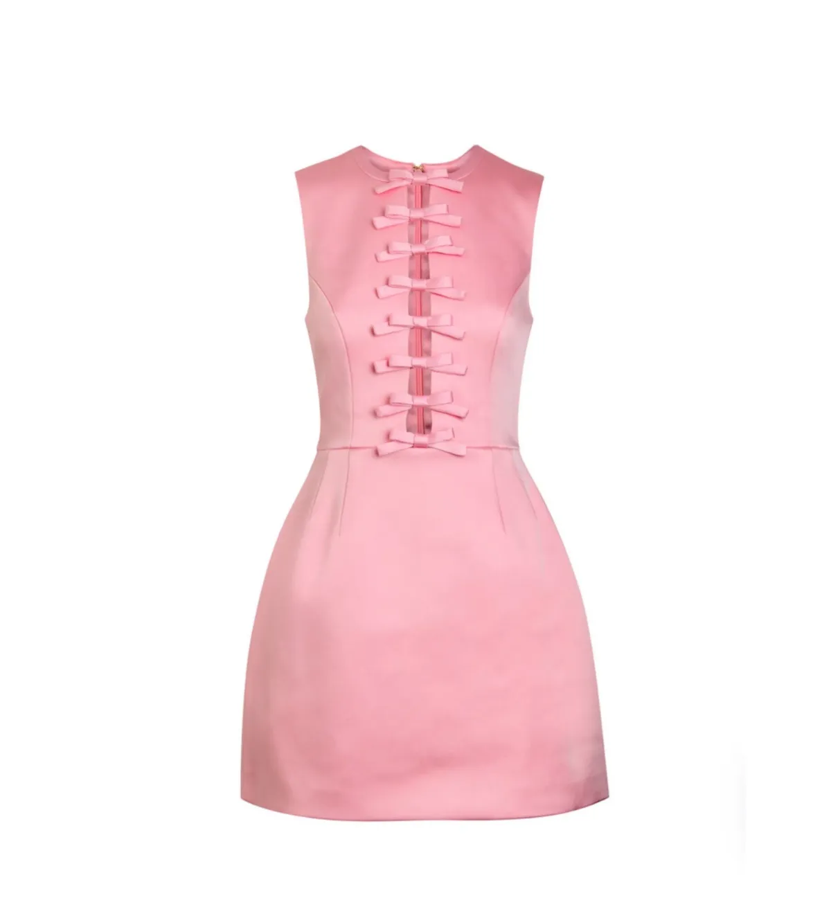 Rebecca Vallance Aymee Mini Dress Soft Pink Size 10 - Image 5