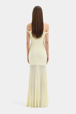 Sir Elia Off Shoulder twist maxi  for rent on The Volte - image 2