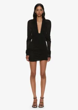 Christopher Esber  Orion Micro Dress Black Size 8 for rent on The Volte - image 1