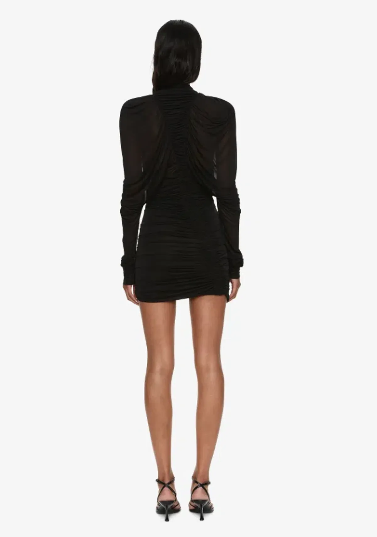 Christopher Esber Orion Micro Dress Black Size 10 - Image 2