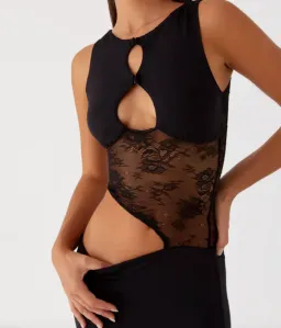 Prophecy Maxi Dress - Black for rent on The Volte - image 2