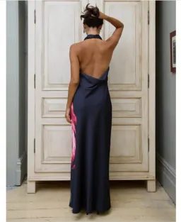 With Harper Lu - Cowl Slip Dress for rent on The Volte - image 3