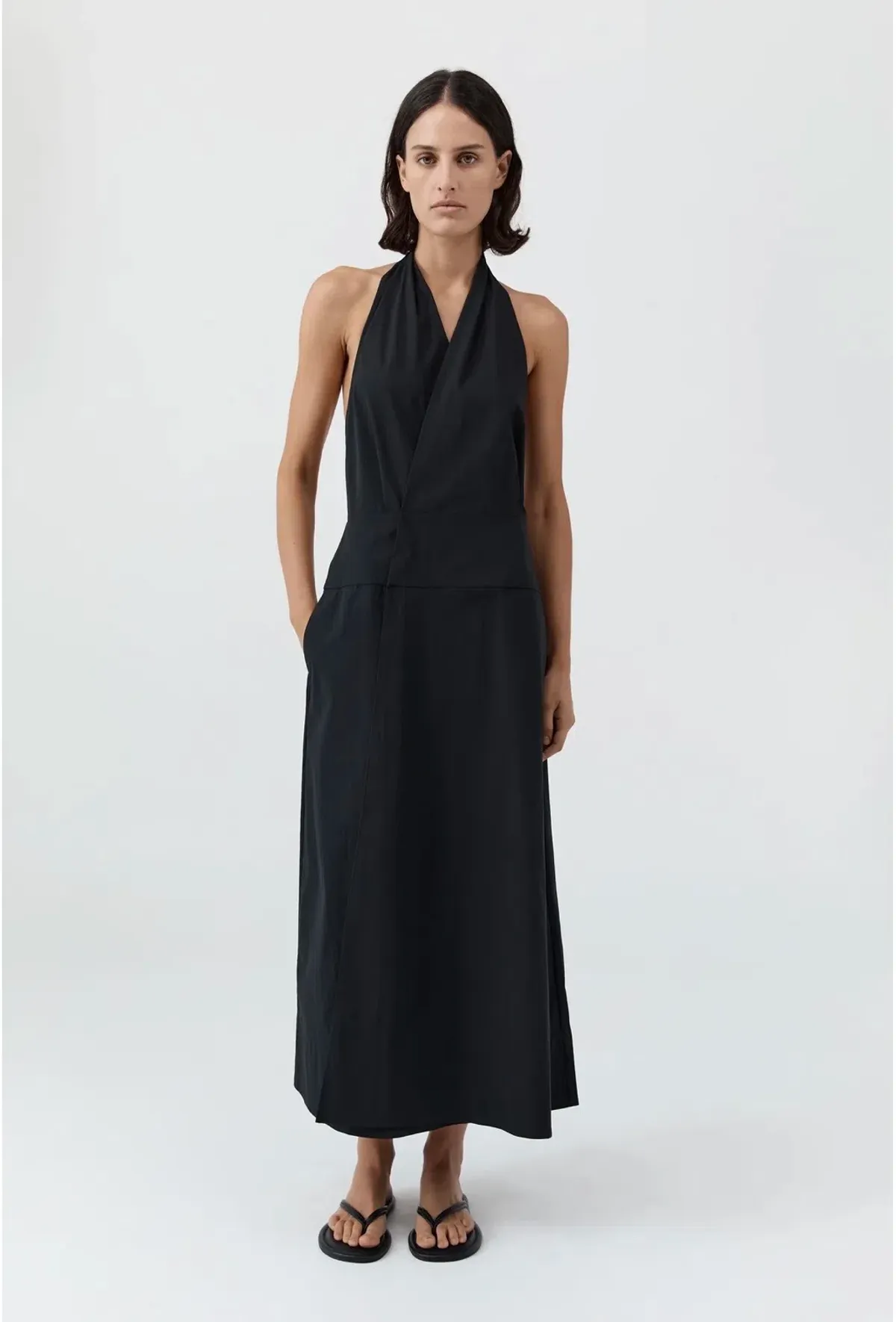 St Agni - Halter Wrap Dress - Image 1