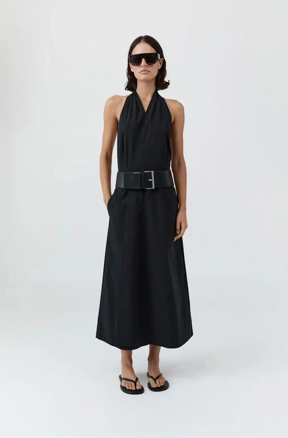 St Agni - Halter Wrap Dress - Image 5