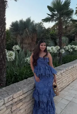 Zimmermann Eden Lace Handkerchief Dress Blue Size 1/AU10 for rent on The Volte - image 8