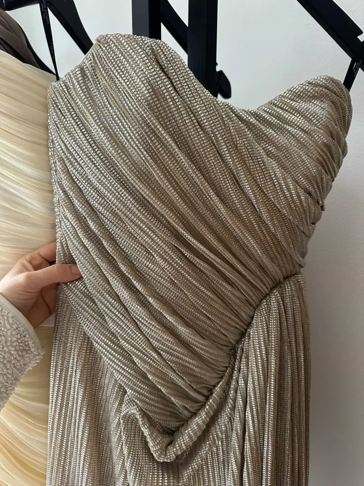 Atele Ankand Gold Dress  - Image 3