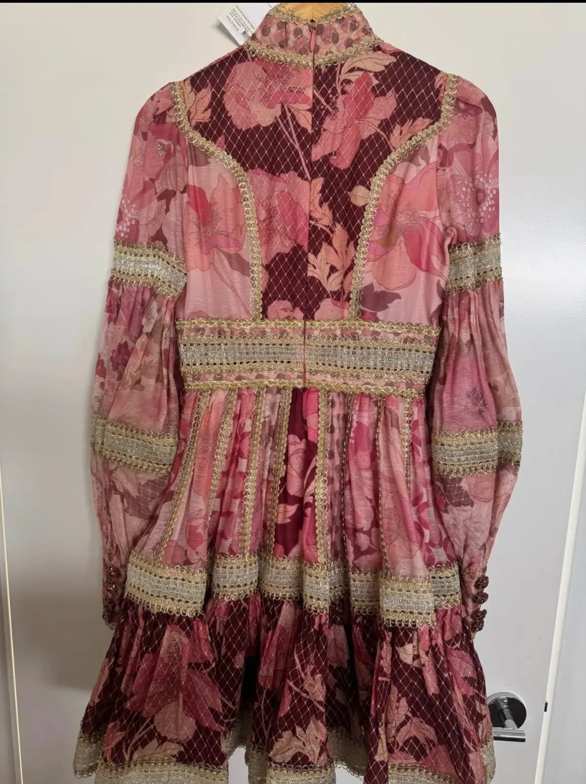 Zimmerman Concert Spliced Trim Dress - Image 3