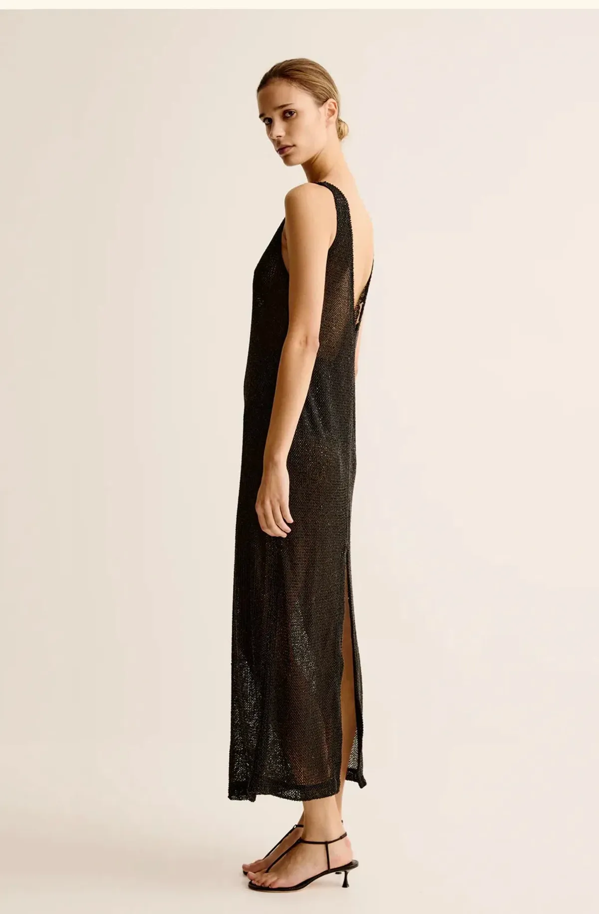 Esse Studios Onyx Dress Black Size 10 - Image 2