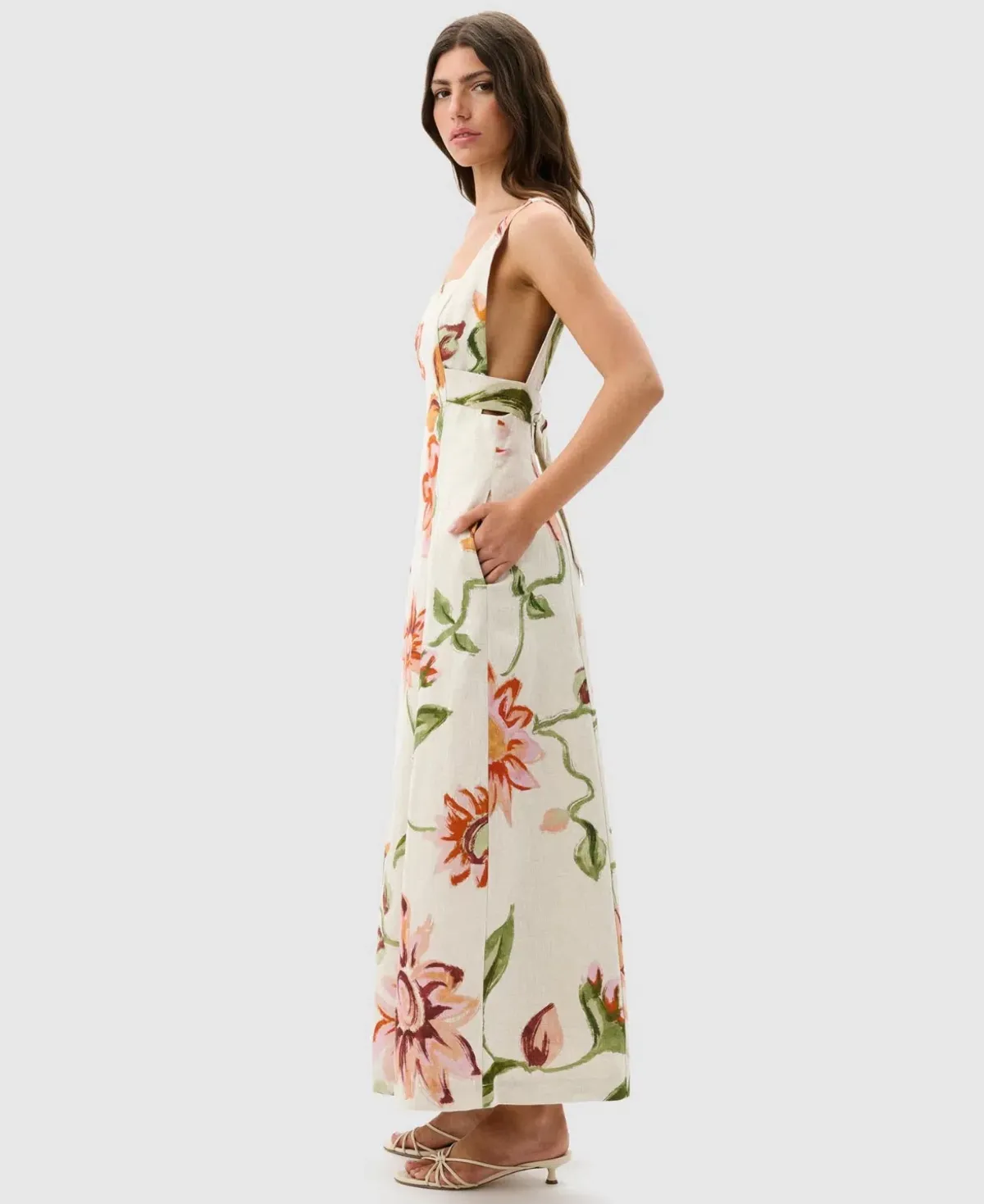 ROAME: Isolde Dres in Raphia Bloom size 14 - Image 2