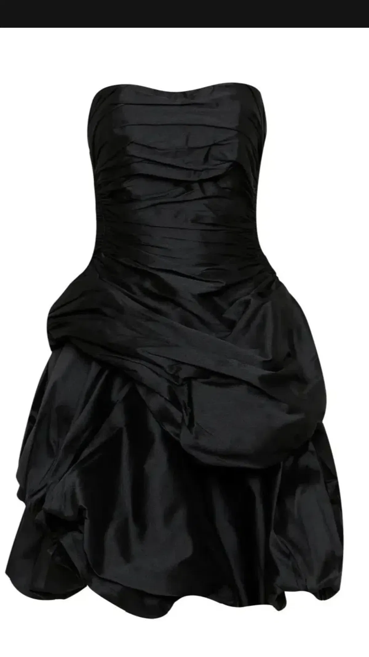 Aje Daybreak Strapless Mini Dress Black Size AU 16 - Image 5