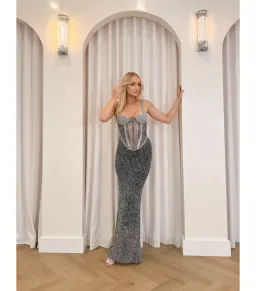 Dion Lee Midi Crochet dress for rent on The Volte - image 1