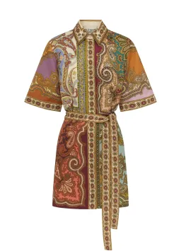 Alemais Clemenza Spliced Mini Dress size 14 for rent on The Volte - image 1