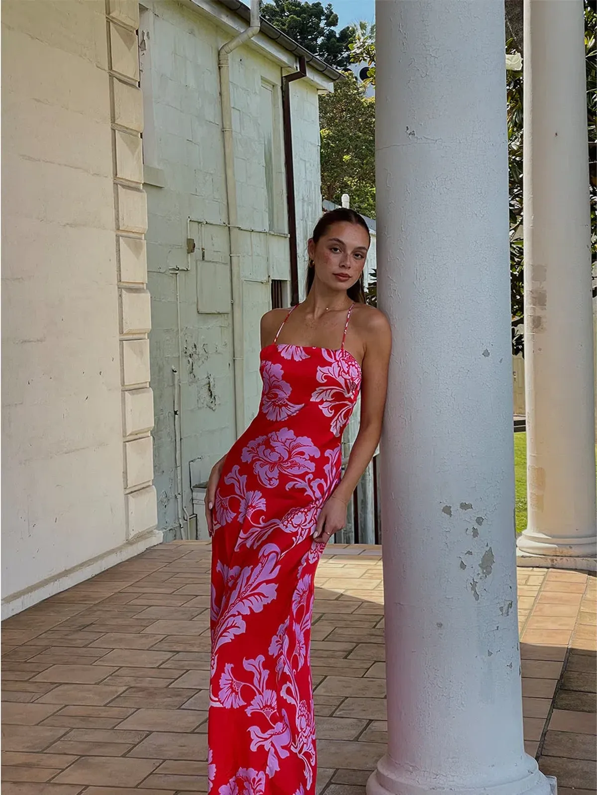 Kivari Olina Strappy Maxi Dress Size 12 - Image 2