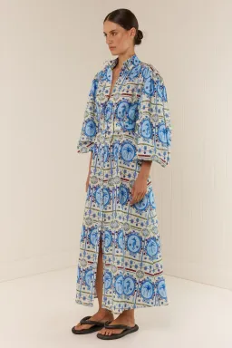 Palm Noosa Noddy Lagoona Tile Dress  for rent on The Volte - image 2