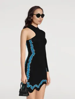 PH5 Manta Wavy One-Sleeve Mini Dress size M for rent on The Volte - image 4